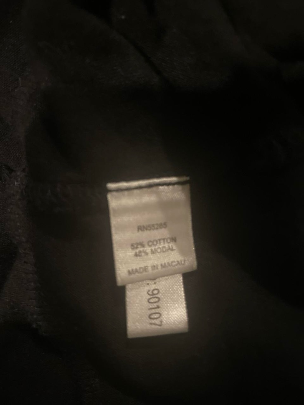 Express Black Ruffle Tiered Tank - Picture 4 of 5